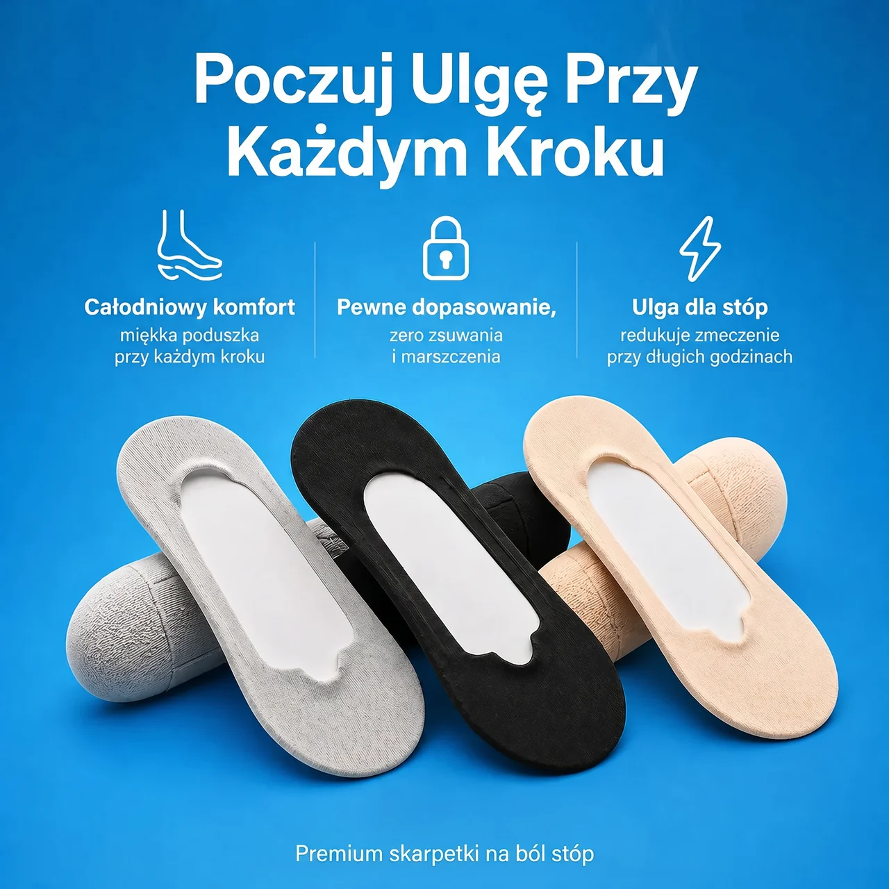 Skarpety Caree (3-pack)