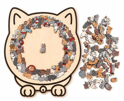 Drewniane Puzzle
